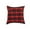 #0399-Red, variant on Cheapark Red White Tartan Plaid Throw Pillow Covers - Woven Linen Outdoor Cushion Cases, Abstract Checkered Design, Festive Couch Decor