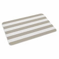 thumbnail image 2 of Beige Stripes Door Mat&nbsp;Indoor Outdoor Entrance, Non Slip Small Rug for Kitchen Bathroom Entryway Rug, Simple Beige White Texture Washable Doormat Floor Mat for Office Home Decor 16x24 Inch, 2 of 8