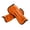Orange, variant on M Buder White Soccer Shin Guards for Kids & Adults - Lightweight Protective Gear for Football, 7.48 inches / 19 cm