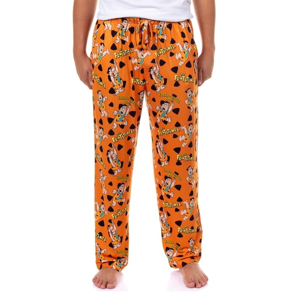 The Flinstones Men's Pajama Pants Fred Flinstone Sleep Lounge Bottoms