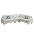 thumbnail image 5 of L Shaped Sofa Couch U Shaped Sectional Corner Sofa 6-Seater Furniture Modular Couches for Living room, Beige, 5 of 7