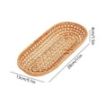 thumbnail image 4 of dajkiuy Wicker Bread Baskets, Imitation Rattan Fruit Baskets, for Food Vegetables Snack Decorative Kitchen Restaurant Home, 4 of 7