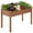Brown, variant on Blorly Wooden Raised Beds for Garden, Elevated Planter Box for Vegetable/Flower/Herb, Raised Growing Bed with Drainage Holes for Patio, Backyard, Garden, Natural Wood, 48"x24"