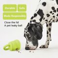 thumbnail image 4 of Graflsoa Interactive Dog Treat Dispenser Toy - Slow Feeder & Chew Toy for All Breeds, Durable Resin Design, Portable & Fun, Orange, 4 of 7
