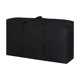 thumbnail image 2 of Bolsa de Almacenamiento de Tela Reforzada Extra Grande 100x58x28cm, Impermeable, Cremallera Resistente, Ventana de PVC Transparente, Negra o Gris, 1 Unidad, 2 of 6