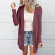 thumbnail image 1 of Puntoco Blusa casual de manga larga de color para mujer con bolsillo y cárdigan con botones Puntoco Puntoco-1, 1 of 8