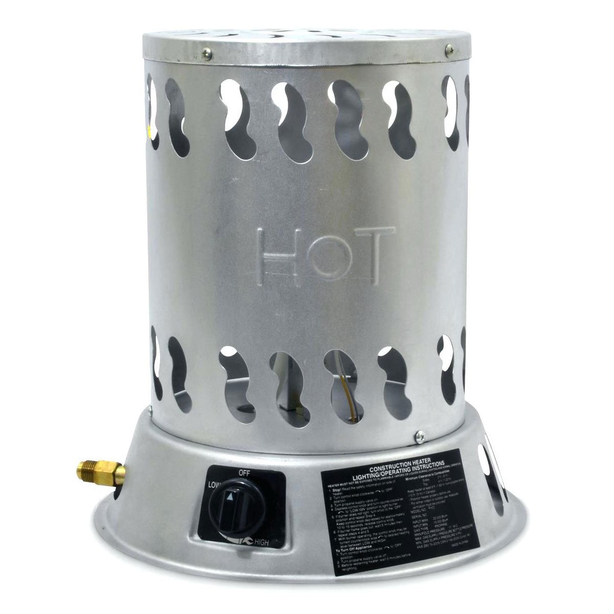 Mr. Heater 25000 BTU Convention Outdoor Liquid Propane Patio Garage