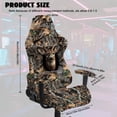thumbnail image 4 of TSOVTHRID Deer Forest Camo Hunting Print 4 PCS Gaming Chair Covers Stretchable Computer Chair Cover with Armrest Slipcovers Elastic Universal Fit Rotating Armchair Covers, 4 of 7