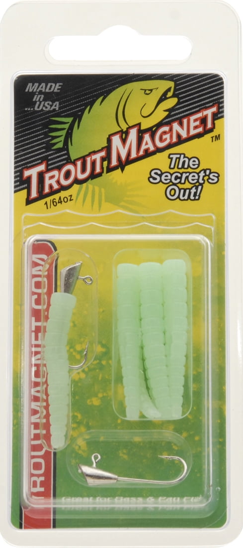 Leland's Lures Trout Magnet Fishing Lure, Mint Green, 1/64 Oz., 87676MG ...