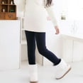 thumbnail image 3 of XBASW 2-12T Girls Fleece Leggings for Toddler Kids Thick Warm Trousers Winter Warm Stretch Pants for Girls, 3 of 8