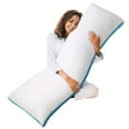 thumbnail image 2 of Body Pillow Firm Body Pillows for Adults Long Pillow for Sleeping Bed Full Body Pillow for Back Stomach Side Sleeper, 2 of 13