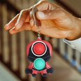 thumbnail image 2 of Game Keychains Korean Drama Game Soldiers Keychain with Circle Square Triangle Doll Relieve Stress Sensory Toy Pop Cute heqiyong toy, 2 of 2