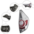 thumbnail image 4 of Miumaeov Right Side Tail Light Compatible with Prius C 2012-2014 Tail Light Lens Cover Replaces Halogen Rear Tail Light Assembly, 4 of 18