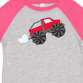 thumbnail image 4 of Inktastic Red Monster Truck Action Boys or Girls Toddler T-Shirt, 4 of 5