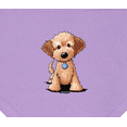 thumbnail image 3 of Inktastic Kiniart Mini Goldendoodle Baby Bandana Bib, 3 of 4