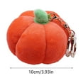 thumbnail image 3 of EUDIDV Halloween Decorations Halloween Mini Pumpkin Keychain Plushs Bag Keychain Sale Clearance, 3 of 6
