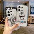 thumbnail image 5 of Clear Phone Case For Infinix NOTE 10 11 12 30 30i SMART 5 6 7 ZERO CAMON 19 20 PRO Case Funda Capa Shell Marvel Lron Man Comics, 5 of 5