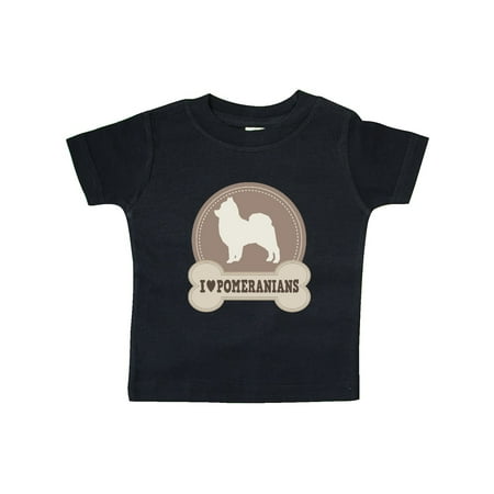 

Inktastic Pomeranian Dog Gift Gift Baby Boy or Baby Girl T-Shirt