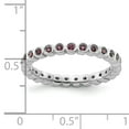 thumbnail image 2 of Rhodolite Garnet Sterling Silver Ring, 2 of 9