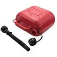 thumbnail image 3 of 5L Car Fuel Tank Can Spare Plastic Petrol Gas Container Anti-Static Fuel Carrier with Pipe for Car Travel, 3 of 5