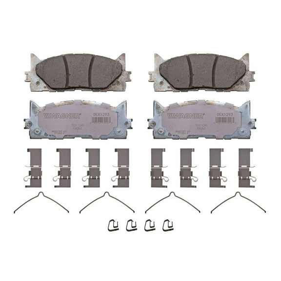 Disc Brake Pad Set Fits select: 2007-2017 TOYOTA CAMRY, 2007-2018 LEXUS ES