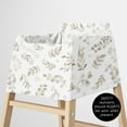 thumbnail image 6 of Sweet Jojo Designs Botanical Taupe and Ivory Multi Use Baby Car Seat and Nursing Cover, 6 of 6
