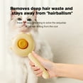 thumbnail image 5 of absob Self-Cleaning Cat Brush for Shedding and Hair Removal - Grooming Tool for Long and Short Haired Cats and Dogs, 5 of 7