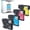 1 BK + 1 C + 1 M + 1 Y, variant on CMYi LC-61 Combo Pack of 4 Ink Cartridges Compatible With Brother LC61 Printers  (1 Black, 1 Cyan, 1 Magenta, 1 Yellow)