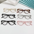 thumbnail image 4 of Marco de gafas vintage El marco de gafas de moda con personalidad de espejo plano de ojo de gato se puede equipar con marco de miopía con marea de espejo, 4 of 6