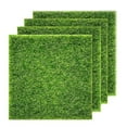thumbnail image 3 of Fake Grass for Crafts Artificial Garden Grass for Dollhouse 6 x 6 Inches Miniature Ornament Garden Dollhouse DIY Crafts, 4 Packs, 3 of 3