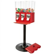 Triple Vending Machine Candy Dispenser, Red