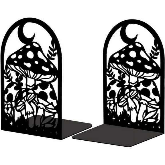 Non-Skid Iron Bookend Display Stands Adjustable Desktop Heavy Duty Metal Book Stopper for Shelves Bees 110x135x200mm 2pcs/set