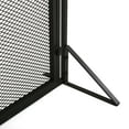 thumbnail image 5 of Noble House Cartwright Iron Fireplace Screen, Matte Black, 5 of 9