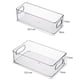 thumbnail image 2 of Organizador de biberones, plástico transparente para ahorrar espacio de forma versátil, organizador para refrigerador, diseño multifuncional sin BPA, 4 piezas, 2 of 3