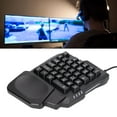 thumbnail image 4 of One Handed Gaming Keyboard 35 Keys Gaming Keyboard Three Colors Backlight Ergonomic Design 35 Keys For Mobile Games For Computer, 4 of 8