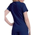 thumbnail image 3 of Urbane by Landau Women's Sophie Crossover Tunic Scrub Top, Style 9577, 3 of 5