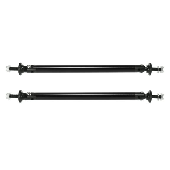 2pcs 150mm 5.91" Car Splitter Support Rods Adjustable Front Rear Bumper Lip Splitter Strut Rod Tie Support Bars Black