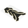 thumbnail image 4 of Adhesivo protector para tanque de combustible de gasolina y aceite de motocicleta, apto para Yamaha (negro y dorado), 4 of 9