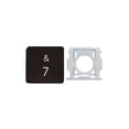 thumbnail image 5 of Individual Number/Letter/Symbol/direction KeyCap hinges for MacBook Pro A2141 A2179 A2337 A2338 A2289 keycap Hinge bracket holde Function Keycap, 5 of 5