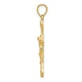 thumbnail image 2 of 14k Crucifix Pendant in 14k Yellow Gold, 2 of 3