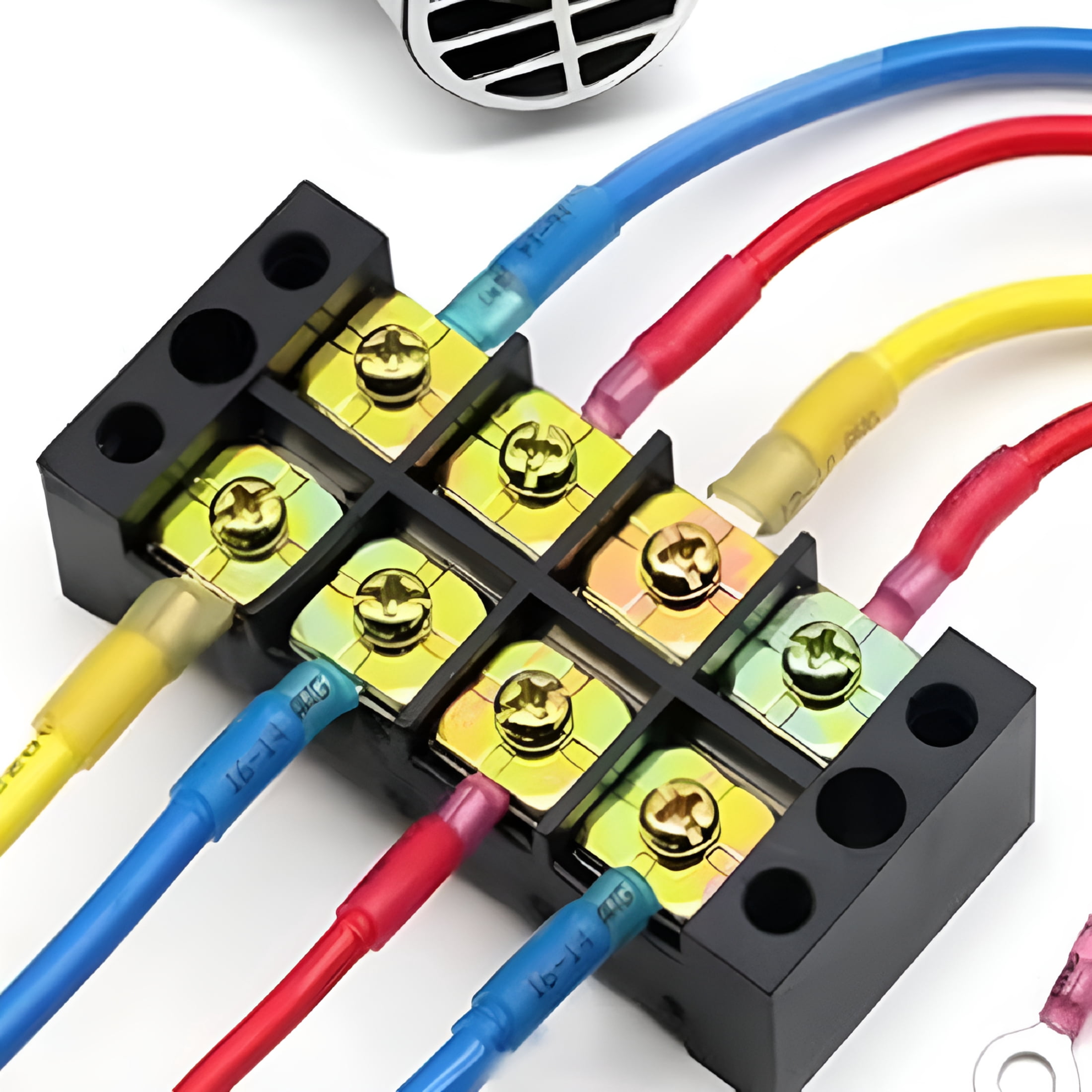 GJX 250Pcs Heat Shrink Wire Connectors Kit Waterproof Marine Automotive Battery Electrical Crimp Terminals Set, Ring Fork Spade Butt Splices Heat Shrinkable Wire Connectors Kit