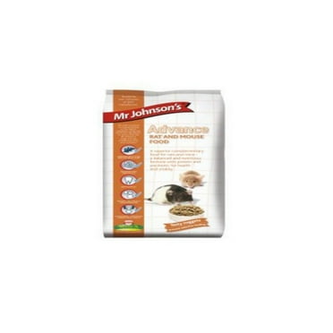 Mr Johnsons Advance Rat & Mouse Food Small Animal Food  750g  1 Case