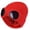 Red, variant on Fleece Lined Knit Balaclava Beanie Hat with Built-in Goggles ZDNIXIAN ,Unisex Windproof Winter Thermal Face Mask Hat, Warm Ski Cycling Knitted Hat for Outdoor Sports, One Size