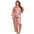 thumbnail image 2 of Up2date Fashion's Women's Pastel Animal Print Pajamas, 2 of 2
