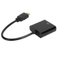 thumbnail image 3 of Câble Adaptateur, Interface Multimédia HD vers Coque VGA Protection Multifonction VGA Résistant à l'Usure pour Ordinateur Portable pour Moniteur Projecteur Noir, 3 of 8
