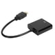 thumbnail image 2 of Adaptador VGA, Cable Convertidor De Protección De Carcasa Portátil Multifunción Para Computadora Portátil Para Proyector De Monitor Para Computadora YLSHRF Negro, 2 of 8