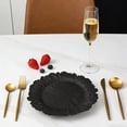 thumbnail image 5 of CMrtew Reef Charger Plates Bulk, 5 Inch Plastic Floral Charger Plates, Round Plate Chargers for Dinner Wedding Party Event Table Setting Decoration, 5 of 6