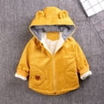 thumbnail image 2 of Lindreshi Toddler Boys Clothes Clearance Boys Winter Coat Toddler Girls Boys Winter Windproof Coat Hooded Warm Outwear Jacket, 2 of 7