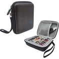 thumbnail image 1 of HAHDAXIA Guitar Pick Holder Case Compatible All Size Picks Storage Pouch Box-Bag for Fender, ChromaCast Guitar Accessory Storage Pouch (Black), 1 of 5