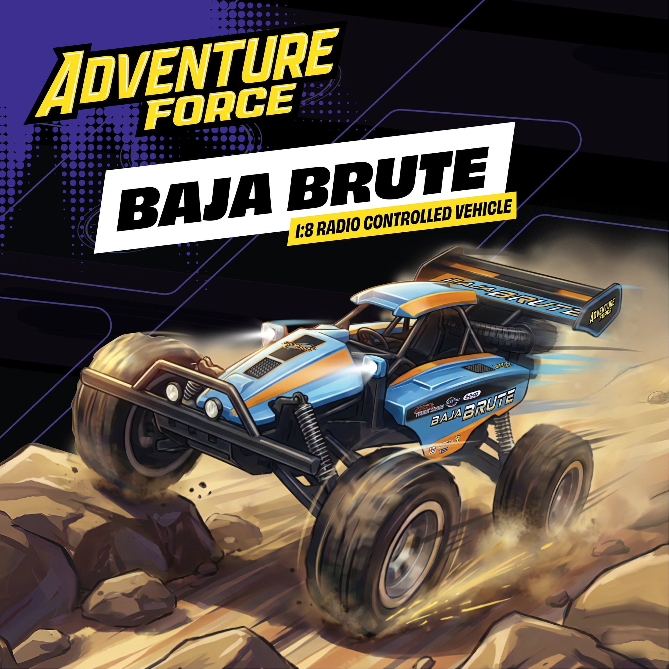 Adventure Force 1:8 Baja Brute Radio Controlled Vehicle